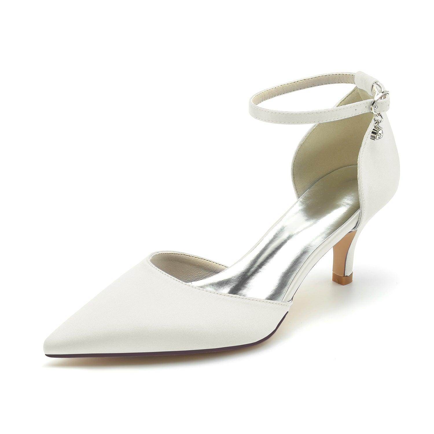 Stiletto Heel 6cm Silk-Like Shoes CK0203 - COCOMELODY